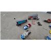 Image 4 : Aurora AFX and Ryder Die-Cast Trucks, Cars, and Spare Parts Package