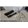 Image 1 : Manfrotto Stileto All Tripod, Black Carry Bag, and Multi-Arm LED Lamp