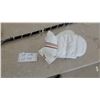 Image 4 : Fishing Rod and Reel, White Padded Mitt, and Paper Label