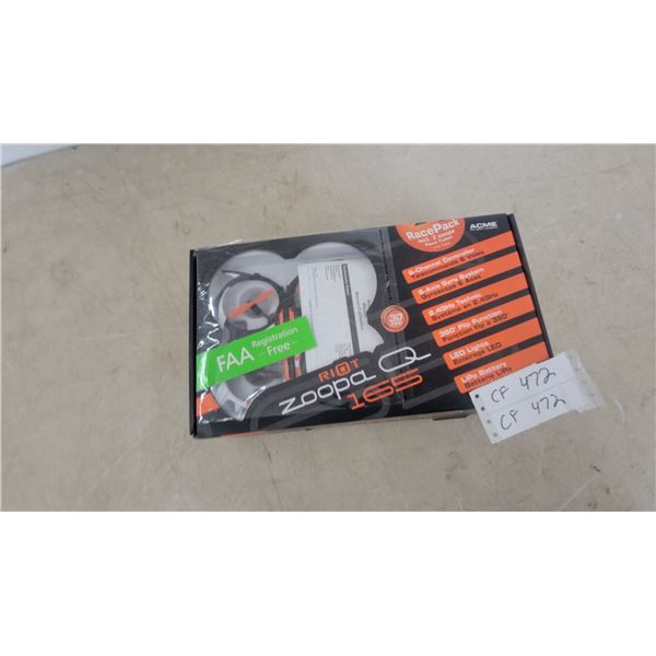 Zoopa Riot 1SQ Drone, Remote Control, Manual