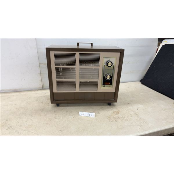 Markel Electric "Heetaire" Portable Heater, Model 4424T, 240V, 2500/4000W, Automatic Thermostat