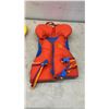 Image 7 : Garmin LiveBuoy-Boy, Fluid Challenger, and Unbranded Children's Personal Flotation Devices, Lot of