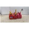 Image 3 : 3 Plastic Gasoline Containers