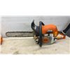 Image 2 : Stihl MS 290 Gas-Powered Chainsaw With 16” Guide Bar, 5 Spare Chains