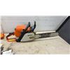Image 6 : Stihl MS 290 Gas-Powered Chainsaw With 16” Guide Bar, 5 Spare Chains