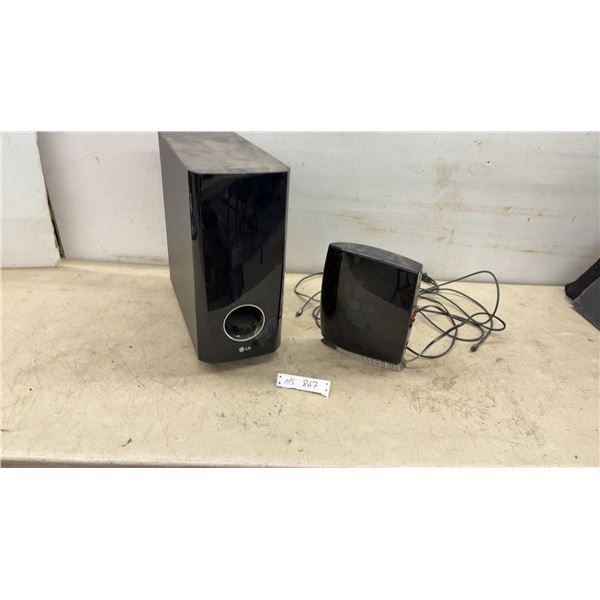 LG SH93PA-W Subwoofer and Wireless Receiver, 2008