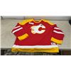 Image 1 : New Calgary Flames NHL Hockey Jersey, Men's Size XL