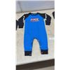 Image 3 : New FXR Racing Infant Onesies in Purple, Blue, and Magenta, Quantity 3