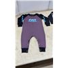 Image 4 : New FXR Racing Infant Onesies in Purple, Blue, and Magenta, Quantity 3