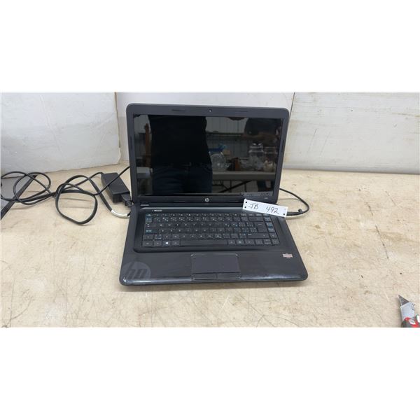 HP AMD Laptop, Model 2000, SSD, Windows 10, with Power Cable