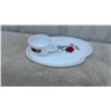 Image 6 : Set of 4 Mid Century Modern Tea Cups and Dainty Plate Saucers