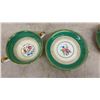 Image 3 : 6 Aynsley Bone China Cream Soups with Under-plates, “Hatfield” Pattern
