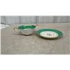 Image 4 : 6 Aynsley Bone China Cream Soups with Under-plates, “Hatfield” Pattern
