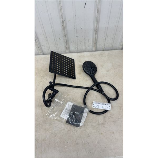 Tudoccy Square Shower Head with Extension, Oval Wand and Arm