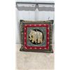 Image 2 : Embroidered Middle Eastern Throw Pillow in Elephant Motif