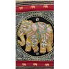 Image 5 : Embroidered Middle Eastern Throw Pillow in Elephant Motif