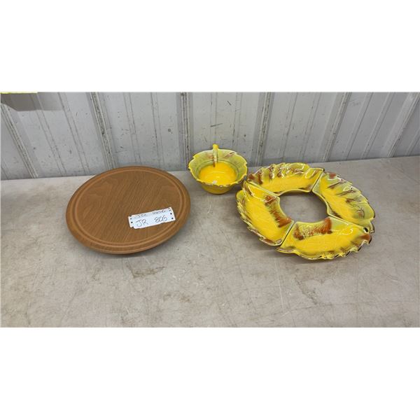 Rotating Lazy Susan Centrepiece