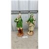 Image 1 : Large ( 19”) Antique European Figurine of Peasant Couple