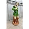 Image 3 : Large ( 19”) Antique European Figurine of Peasant Couple