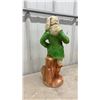 Image 4 : Large ( 19”) Antique European Figurine of Peasant Couple