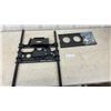 Image 1 : Heavy Steel Full-Motion wall mount For large TV (150 lbs