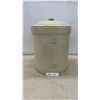 Image 1 : Medalta Potteries Ltd. 6 Gallon Imperial Stoneware Crock With Lid, Medicine Hat, Alberta