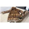 Image 6 : Vintage Fur Jacket with Hood, Sz S-M. Lining is worn / Torn