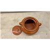 Image 10 : Medalta Potteries 2 Imperial Gallon Stoneware Crock, Cider Jug, and Stoneware Bean Pot
