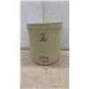 Image 2 : Medalta Potteries 2 Imperial Gallon Stoneware Crock, Cider Jug, and Stoneware Bean Pot