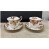 Image 2 : Vintage English Bone China Teacups and Saucers Including Royal Winton, Royal Albert, Staffordshire