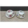 Image 6 : Vintage English Bone China Teacups and Saucers Including Royal Winton, Royal Albert, Staffordshire
