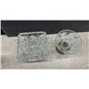 Image 3 : Cut Crystal Collection Including Footed Candy Dish, Bowls, Vases