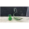 Image 4 : Assorted Vases, Pitchers, and Bowls, including Copper, Brass, and Glassware