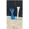 Image 5 : Assorted Vases, Pitchers, and Bowls, including Copper, Brass, and Glassware