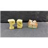 Image 8 : Vintage Salt and Pepper Shakers, Chrome Trays, Hip Flask, Seetusee Mayfair Bowl