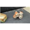 Image 9 : Vintage Salt and Pepper Shakers, Chrome Trays, Hip Flask, Seetusee Mayfair Bowl
