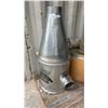 Image 2 : Oneida Air Systems Dust Collection Cyclone, Filter, and pallet full of Ducting