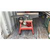 Image 1 : Rockwell 37-220 Jointer, Serial No. 297529, on Red Stand with Casters and Motor