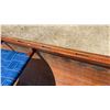 Image 7 : 17ft Cedar Canoe with Two Woven Blue Seats (Has a Hole in it)