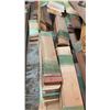 Image 4 : Assorted Hardwood Originally Used For Cabinetry; Walnut, Cherry, Birch, Red and White Oak and Maple