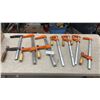 Image 1 : 7 Assorted Bar Clamps
