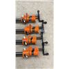 Image 2 : Four Pony 612 Pipe Clamps with 48” Pipes