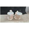 Image 6 : Pair of Dresden-Style Porcelain Figurines, Bisque Spill Vases, and Novelty Figurine, Late 19th Cent