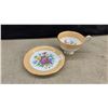 Image 12 : Royal Doulton "Persian" Pattern Plate, Teacups, Saucers, Paragon, Queen Anne