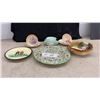 Image 1 : Royal Doulton "Persian" Pattern Plate, Teacups, Saucers, Paragon, Queen Anne