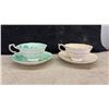 Image 9 : Royal Doulton "Persian" Pattern Plate, Teacups, Saucers, Paragon, Queen Anne
