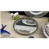 Image 3 : Jameson Irish Whiskey hip flask, Vanity Tray Mirror, Pewter Plate