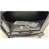 Image 4 : Quality Craft SBQC112A-GBK Electric Fireplace Stove Heater, 1500W, with Flame Effect