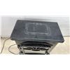 Image 6 : Quality Craft SBQC112A-GBK Electric Fireplace Stove Heater, 1500W, with Flame Effect