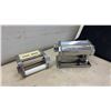 Image 2 : VonShef Manual Pasta Maker with Cutting Attachments, Clamp